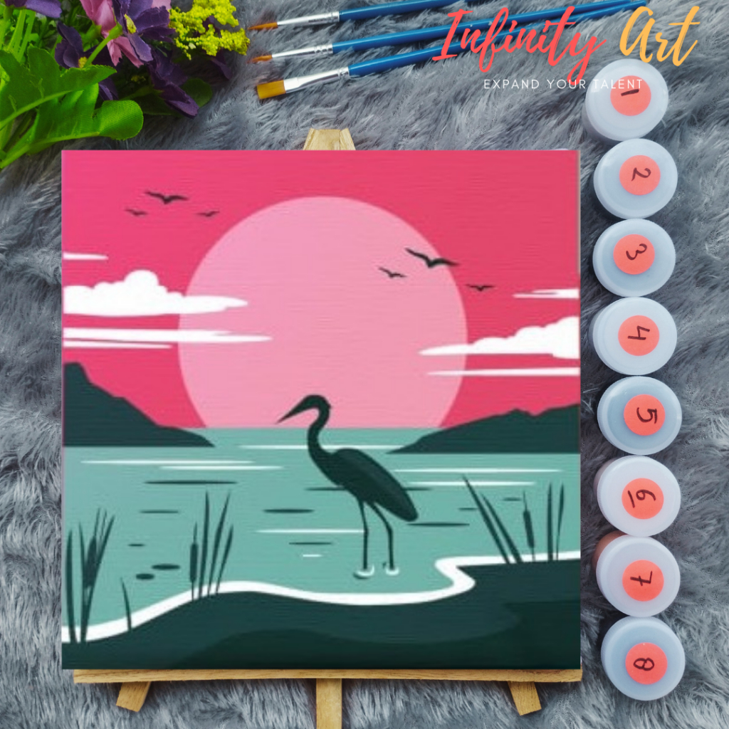 

Paint by Number [ Pemandangan Laut ] Sea Danau Air Paint By Number Anime 20x20 cm Paint by Number Kit DIY canvas painting Kit mewarnai lukisan with wooden frame numbers kanvas painting kit with frame siap lukis oil painting paint by number customs buku