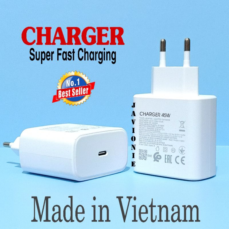 Charger Casan Cas S4MSUNG GALAXY S21+ S21 ULTRA PLUS FE 5G 25W 45W Super Fast Charging USB C TO TYPE C