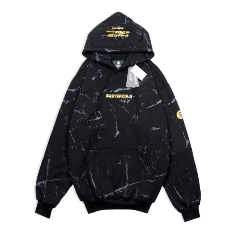 SWEATER HOODIE BASTERCOLD MARBLE GOLD