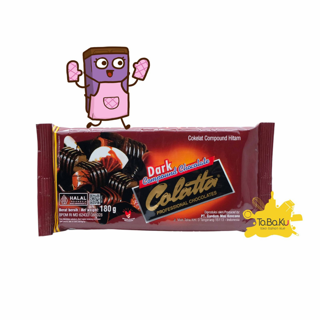 

Colatta Dark Compound Chocolate 180gr