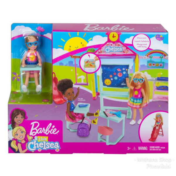 

Dijual Rumah Sekolah Boneka Barbie Club Chelsea Doll School - ORI Mattel Diskon