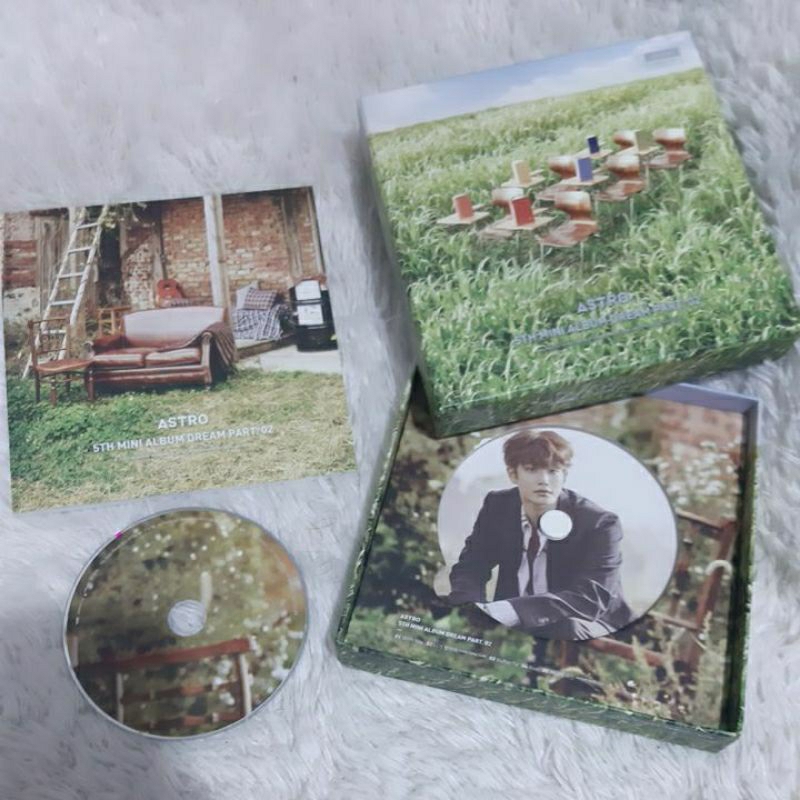 ASTRO ALBUM OFFICIAL DREAM PART. 2 PLAT MJ EXCLUDE PC & POSTCARD(MJ JINJIN CHA EUNWOO MOONBIN ROCKY 