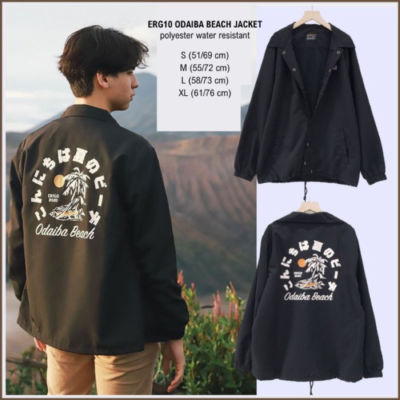 Jaket Pria Erg 10 Odaiba Beach Jacket