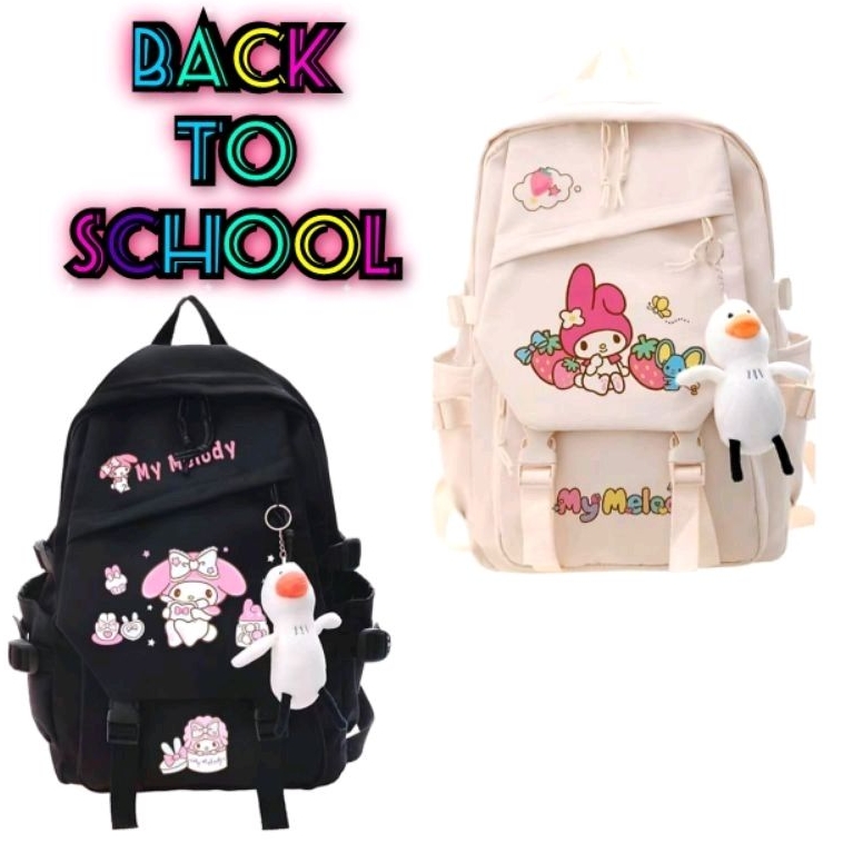 Tas sekolah anak perempuan sd My Melody Fashion Style Terbaru Mewah Murah