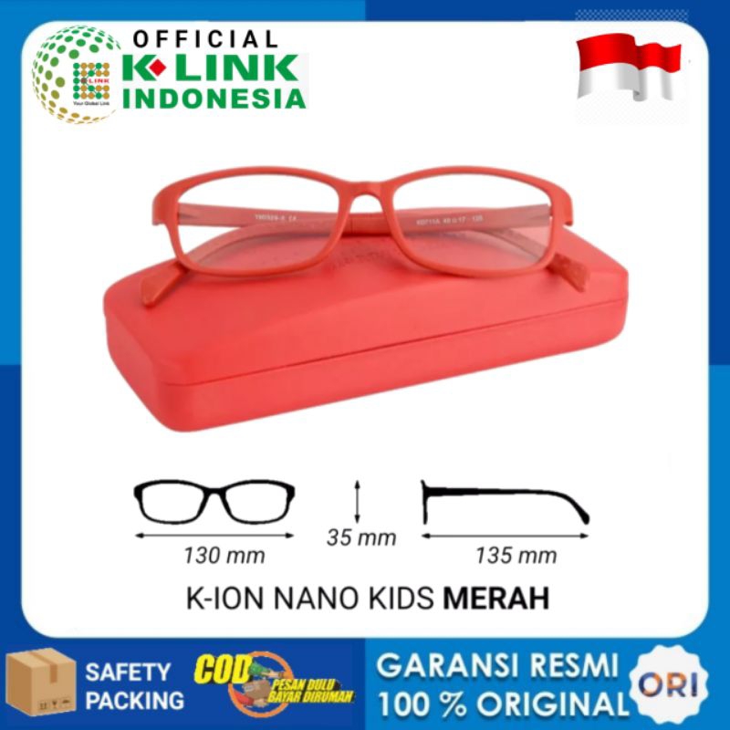 K-LINK K ION NANO KIDS ORIGINAL | K-ION NANO KIDS KACAMATA TERAPI MATA  UNTUK ANAK KACAMATA K ION NA