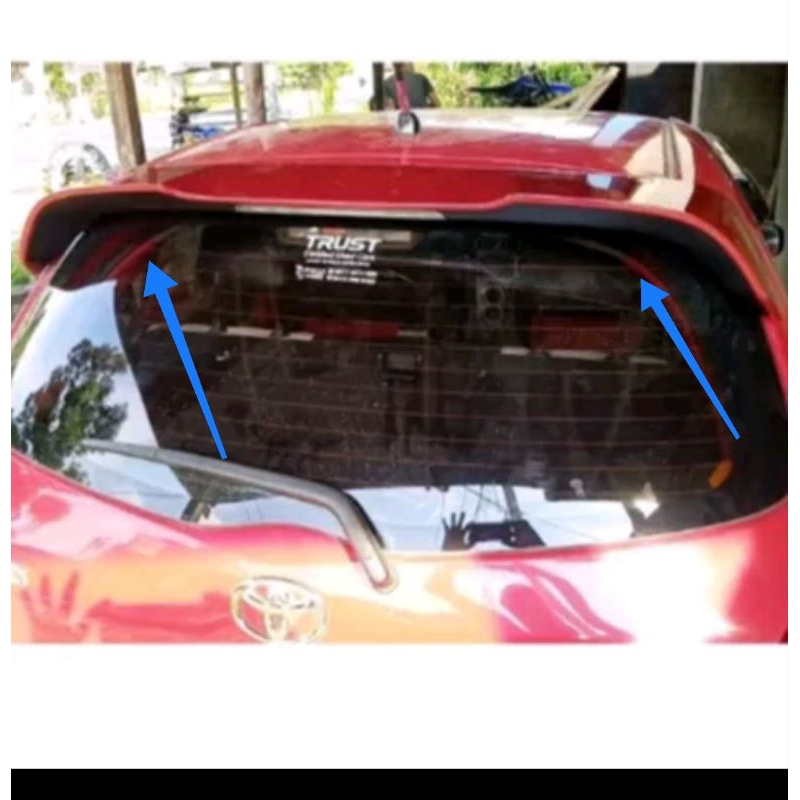 SPOILER YARIS 2005-2013 TRD PLUS LAMPU