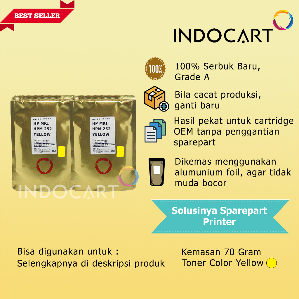 Serbuk Toner Warna Mitsubishi-CRG 046-Canon imageCLASS MF730C-70gr