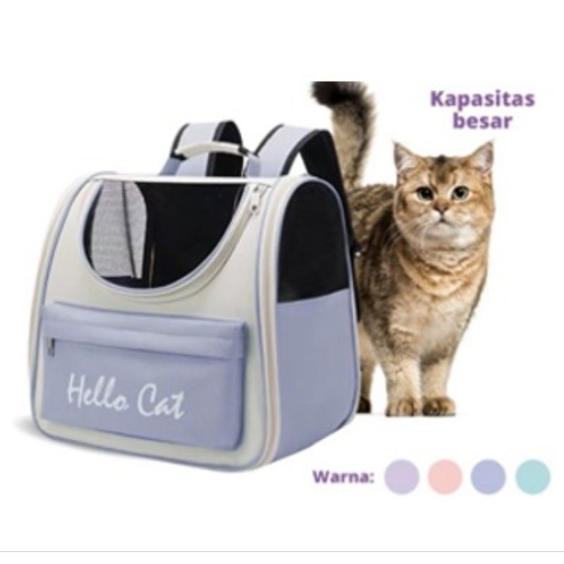 Tas Ransel Hewan Peliharaan Kucing Anjing Model Astronot