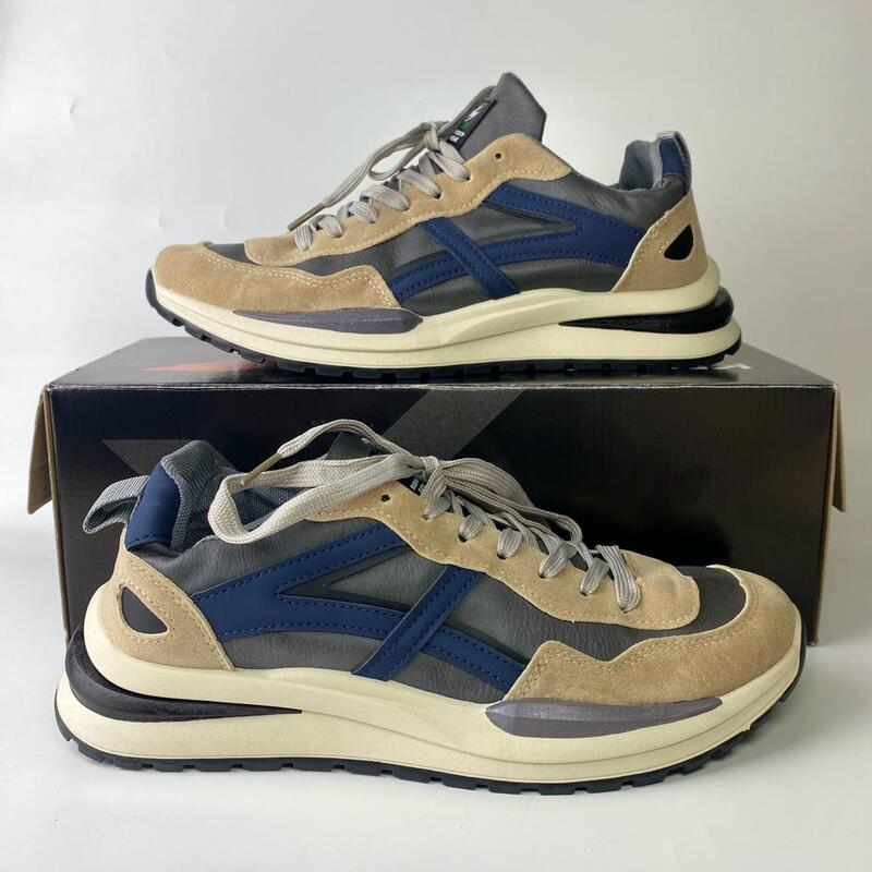 Sepatu Sneakers Pria Import 117277 Sepatu Casual Sporty Termurah Trendy Fashion Cowok Shoes Men's Olahraga Kerja Sekolah