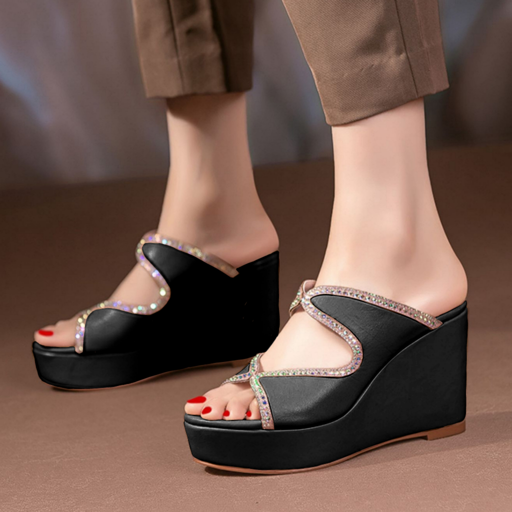 YARA Sandal Wedges Wanita Terbaru IL 03