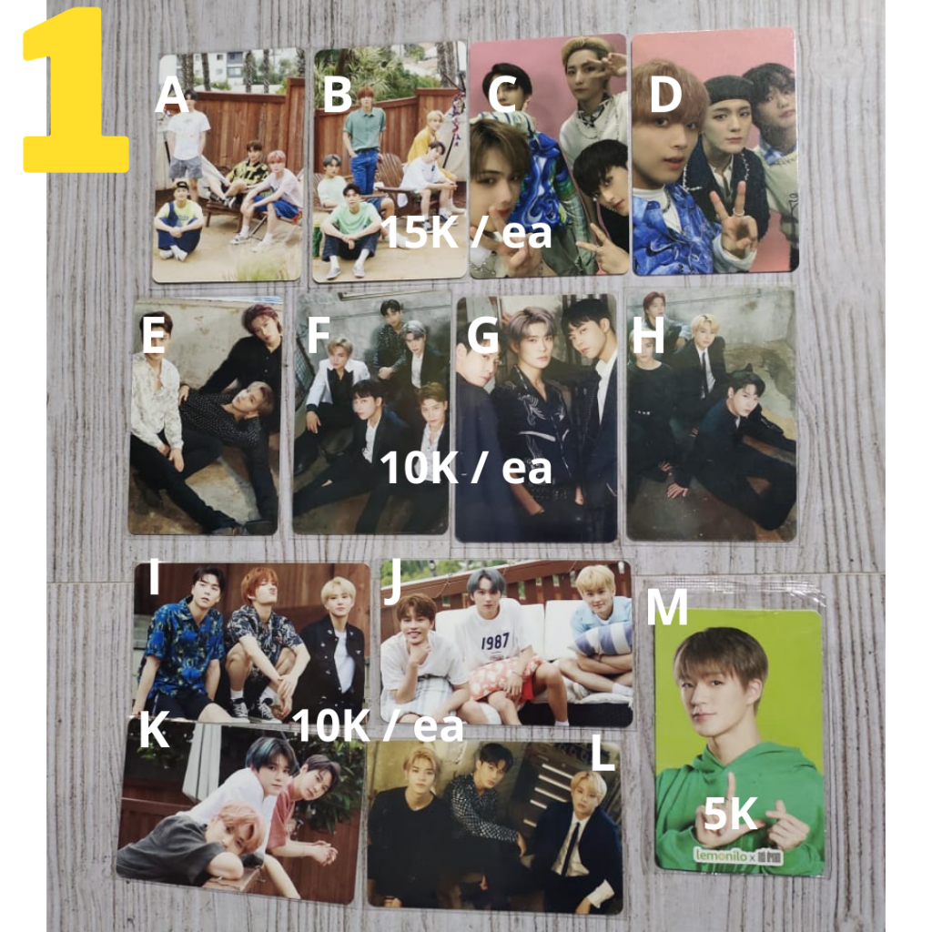 [ READY STOCK ] Photocard NCT