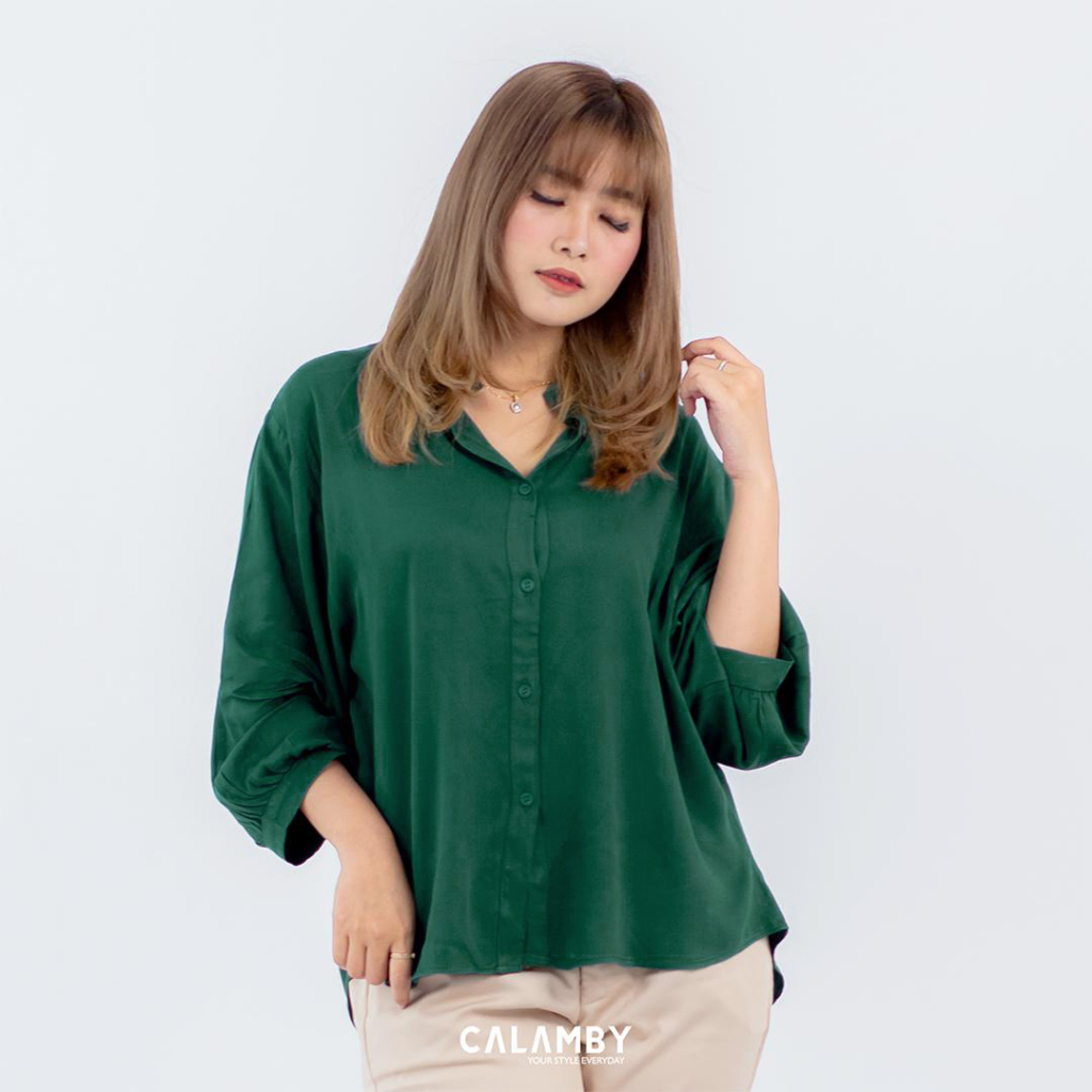 [PART 1] Kemeja Amanda Oversize (Rayon Twill) - CALAMBY