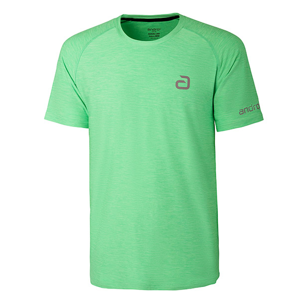 Kaos Shirt Tenis Meja Pingpong Andro Melange Alpha Mint Original