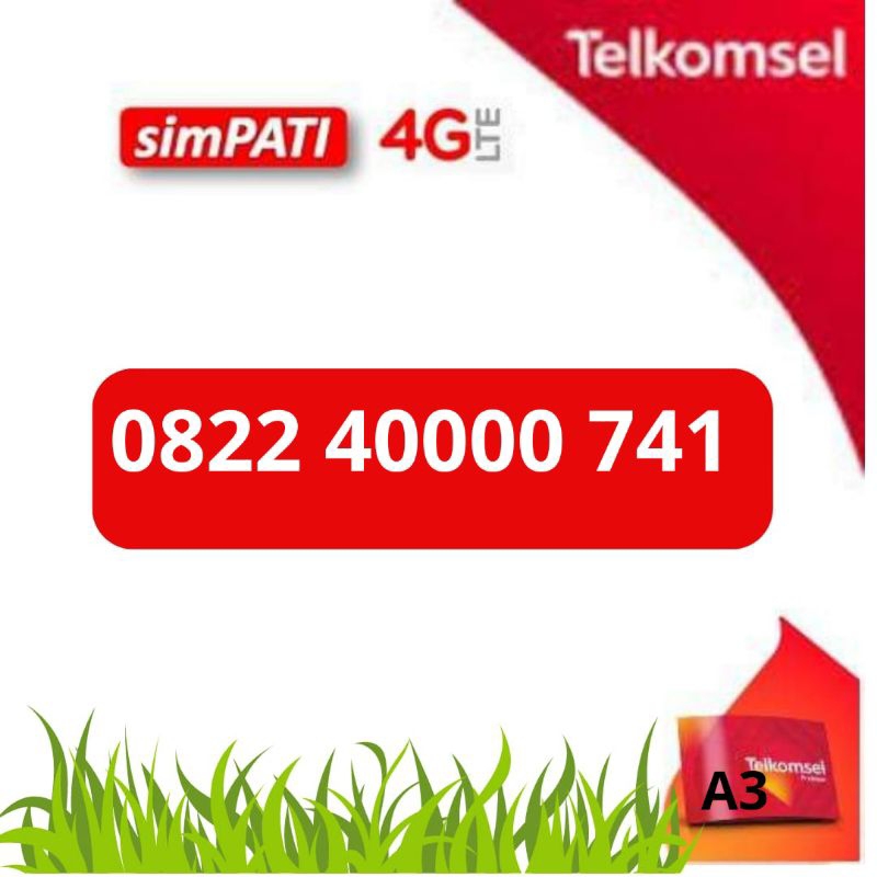 Nomor Cantik Simpati 4g Lte Telkomsel Seri 222 777 198