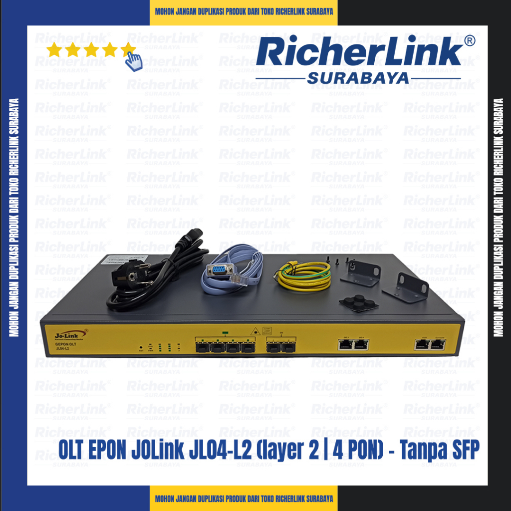 OLT EPON JOLink JL04-L2 (layer 2 | 4 PON) / VSOL V1600D4-L Layer2