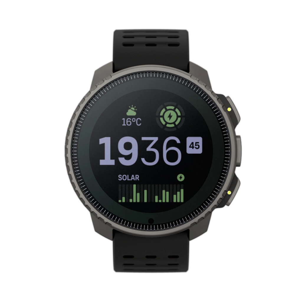 Jam Tangan SUUNTO VERTICAL TITANIUM SOLAR BLACK Original