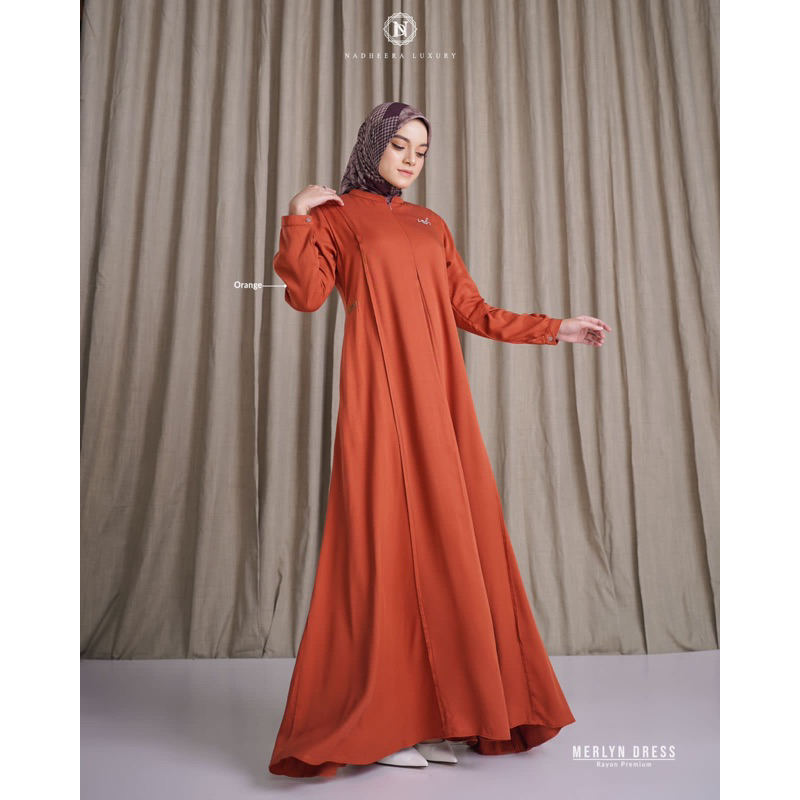 TERBARU✅MERLYN DRESS BY NADHEERA LUXURY