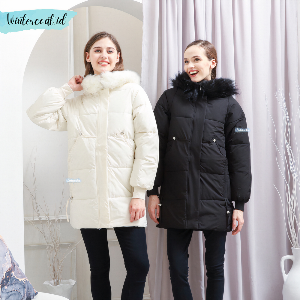 Coat wanita winter import Inara mantel musim dingin hangat tahan angin waterproof wind breaker windproof jacket jaket cewek