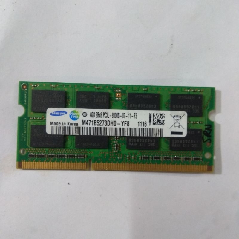 sodim ddr3 4gb pc3l 8500 memori ram laptop