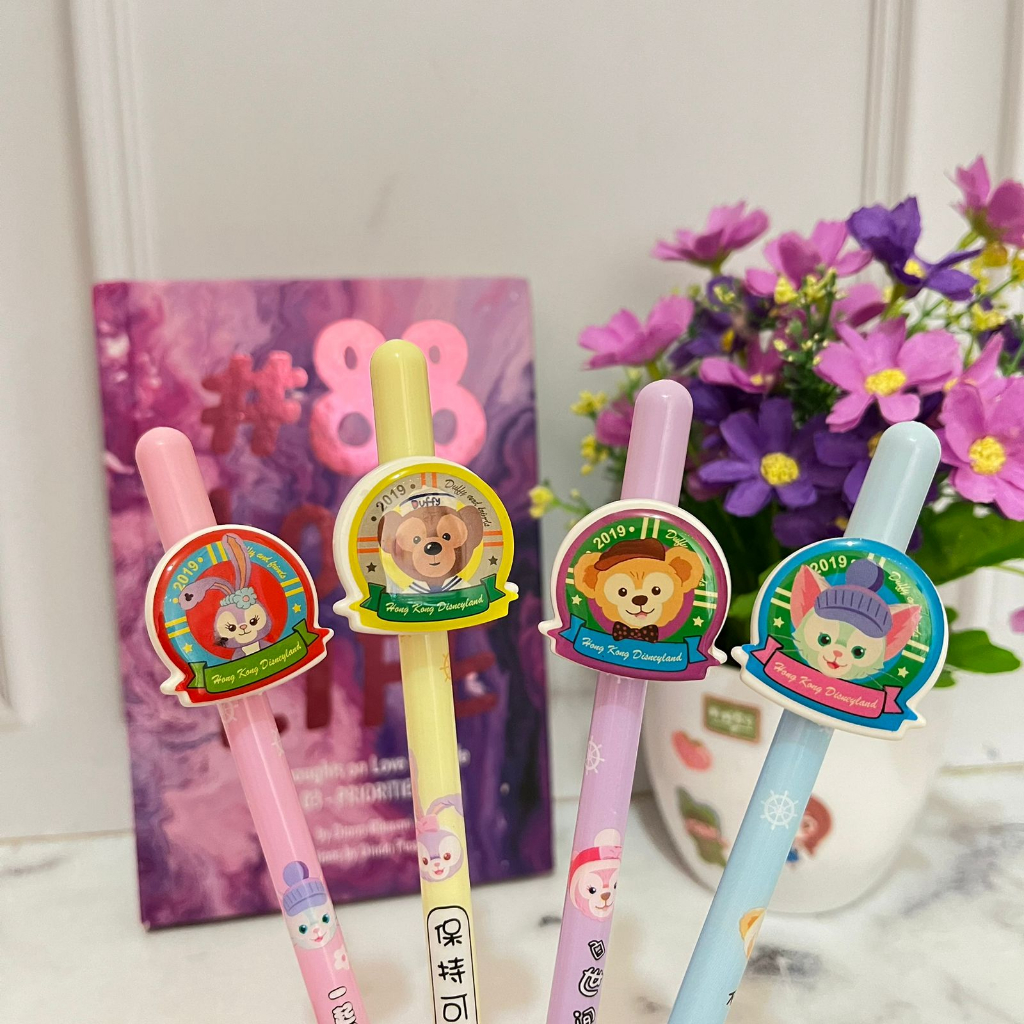 

Pulpen Gel Duffy Cat -Tinta Hitam 0.5 mm - alat tulis kantor kerja sekolah murah kartun estetik