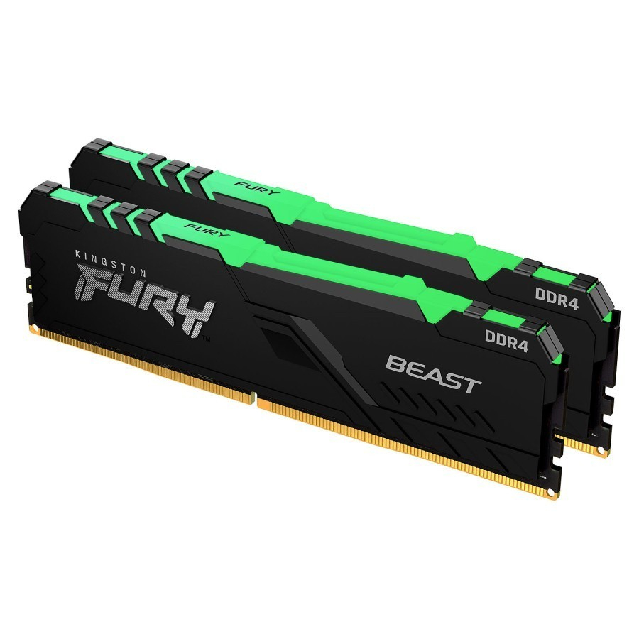 KINGSTON FURY BEAST RGB DDR4 3200MHz 32GB ( 2x16GB ) KF432C16BBAK2/32