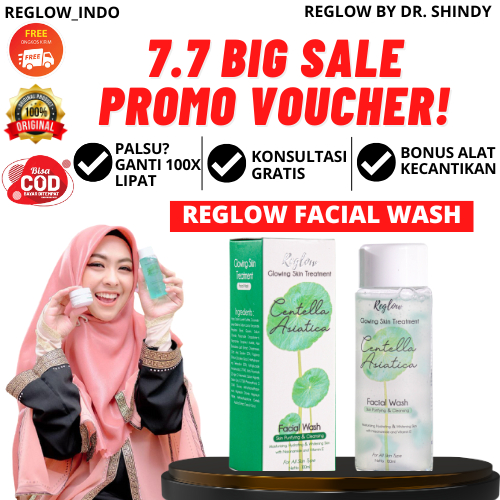 PROMO 11.11 FACIAL WASH Reglow dr Shindy Skincare Ori Official Store