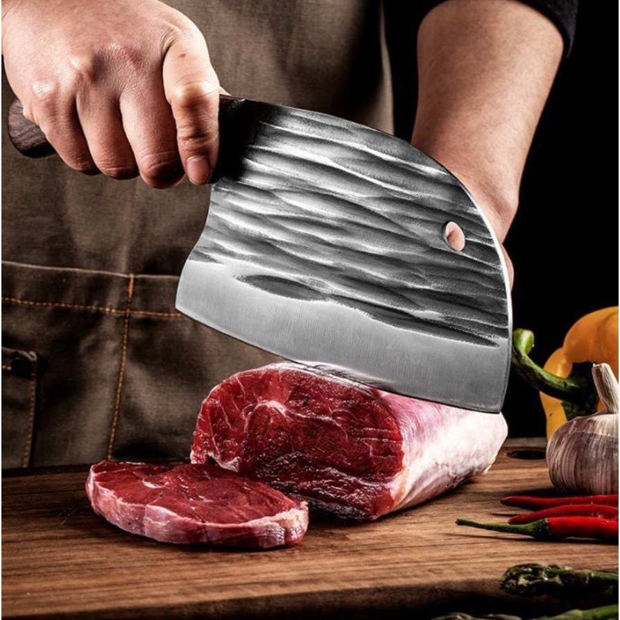 Pisau Golok Super Tajam Jepang Tidak ada karat/chipping Pisau Golok Daging Piso Tulang