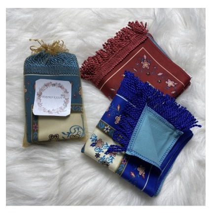 sajadah travel terbaru souvenir / sajadah travel souvenir tahlil / sajadah suede oleh-oleh haji / so
