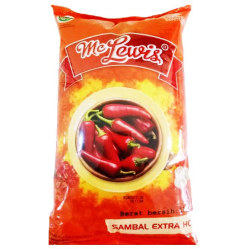 

MC lewis saus sambel extra pedas 1kg