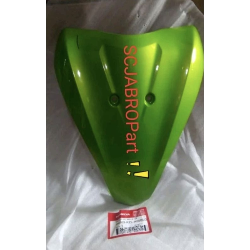COVER FRONT GREEN HONDA SPACY CARBU...64302 KZL A00BLG..ORI AHM