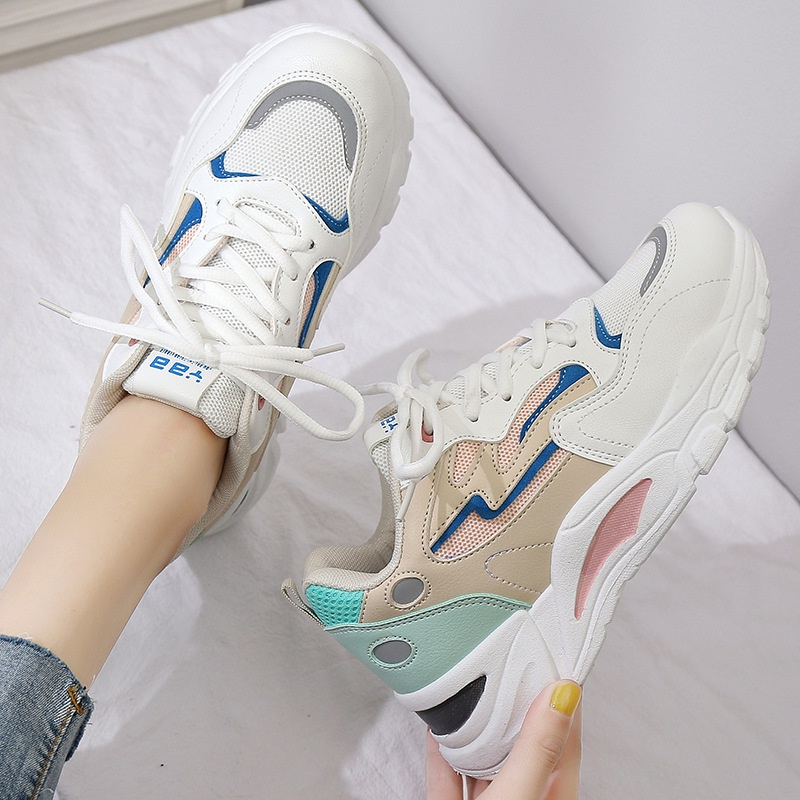 Sepatu Sneakers Wanita Pennay Irene Running Fashion Korea Olahraga Kasual Santai