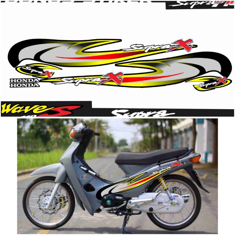 striping supra x wave 100 thailand