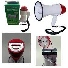 MEGAPHONE FLECO HW-8R RECHARGEABLE/PENGERAS SUARA/UNTUK MEREKAM SUARA BERGARANSI RESMI 1 TAHUN