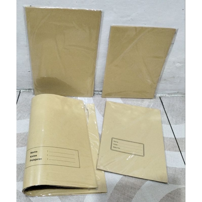 

Sampul buku coklat tebal