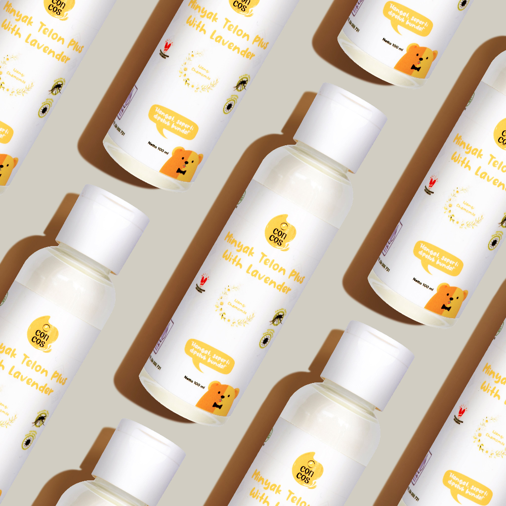 CONCOS Minyak Telon Oil Plus with Lavender Free Sendok Makan || Exp Jun 2026