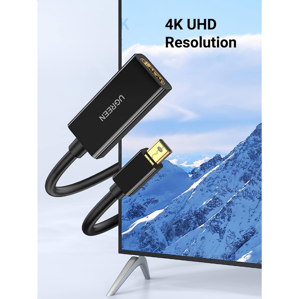 UGREEN Kabel Mini DP Display Port To HDMi Cable Converter ThunderBolt 2 Macbook 4k