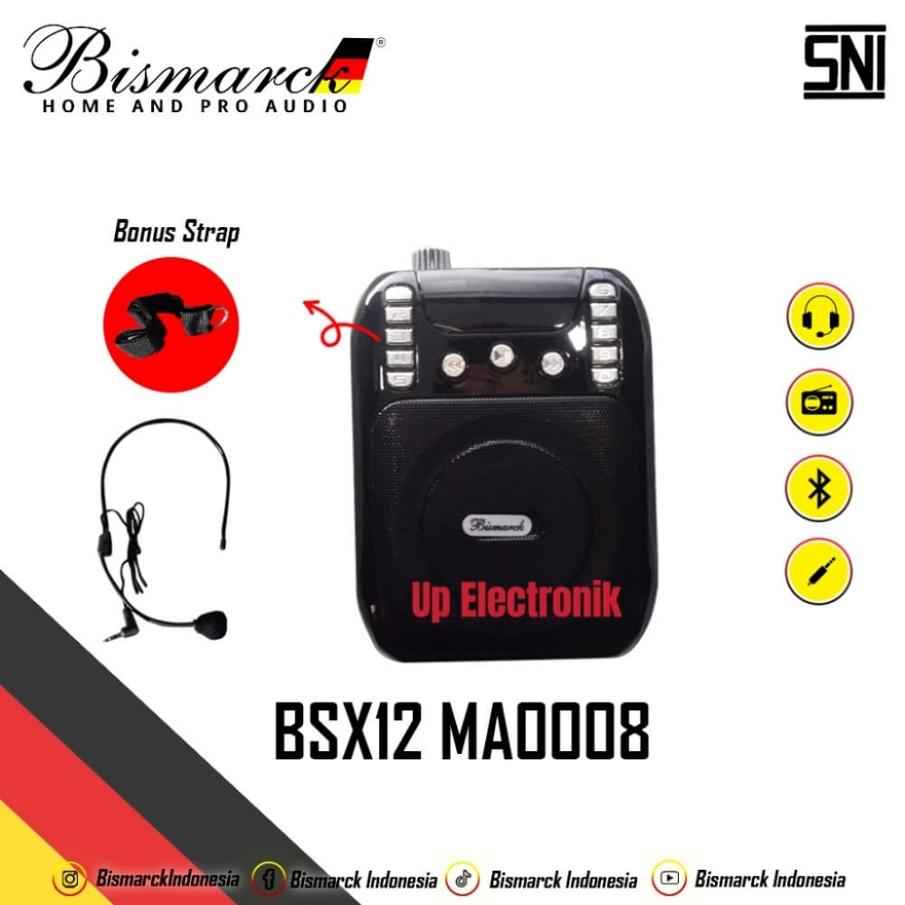 PORTABLE AUDIO WAISTBAND BISMARCK BSX12 MA008