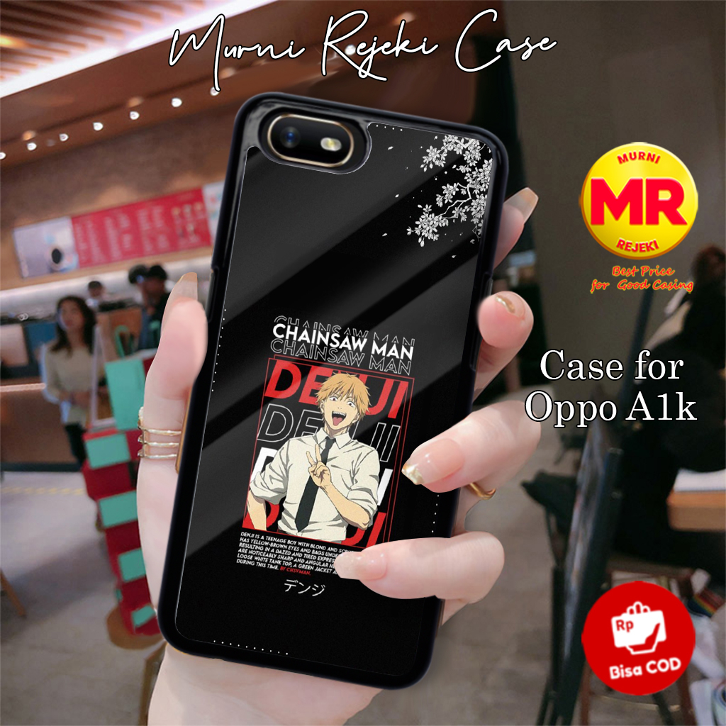 Case Hp Oppo A1k Motif Chainsaw Man Casing Oppo A1k Terbaru Lucu Aesthetic Keren Karakter Termurah B