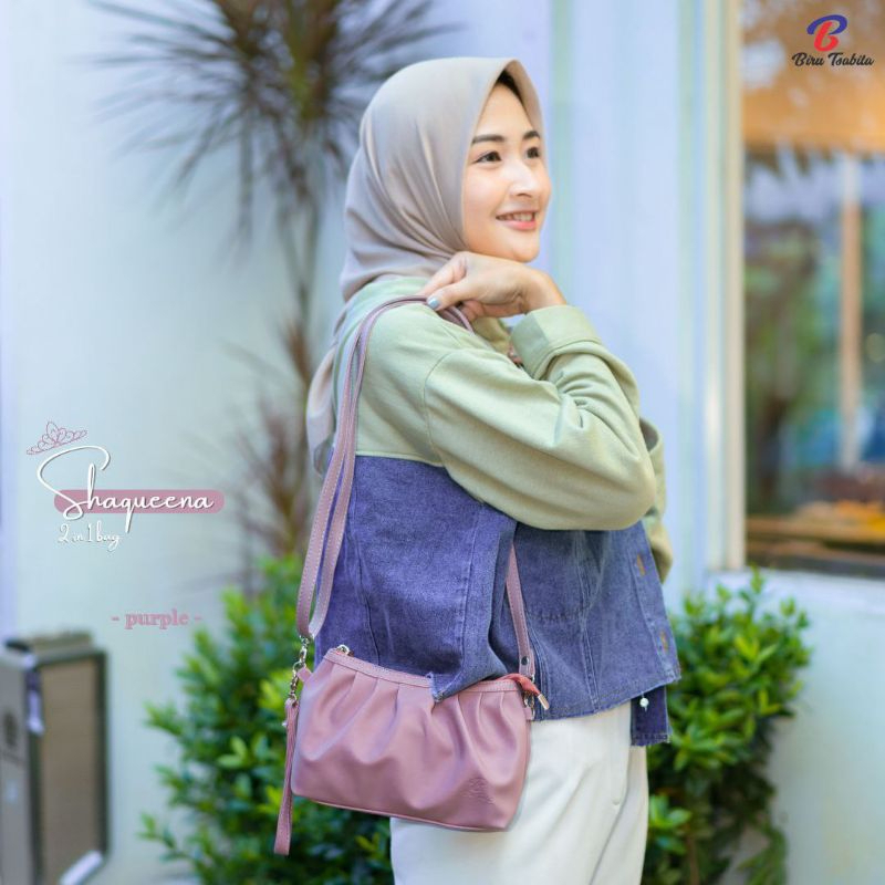 TAS SELEMPANG WANITA KEKINIAN SHAQUEENA BAG BY GABIA