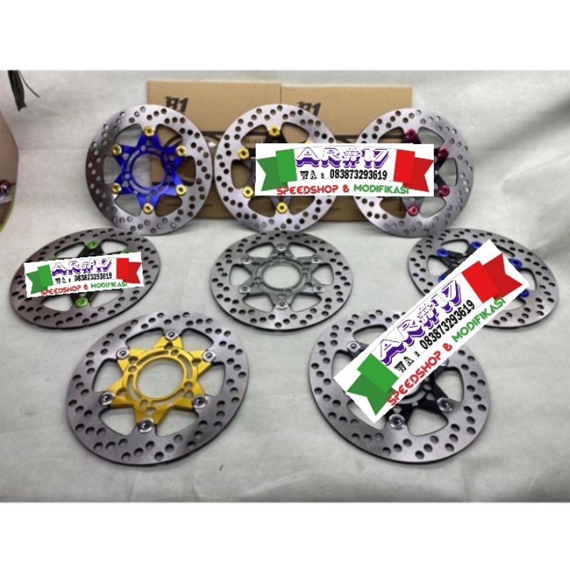 Piringan DISK BRAKE 81 Floating CNC lubang 4 uk220