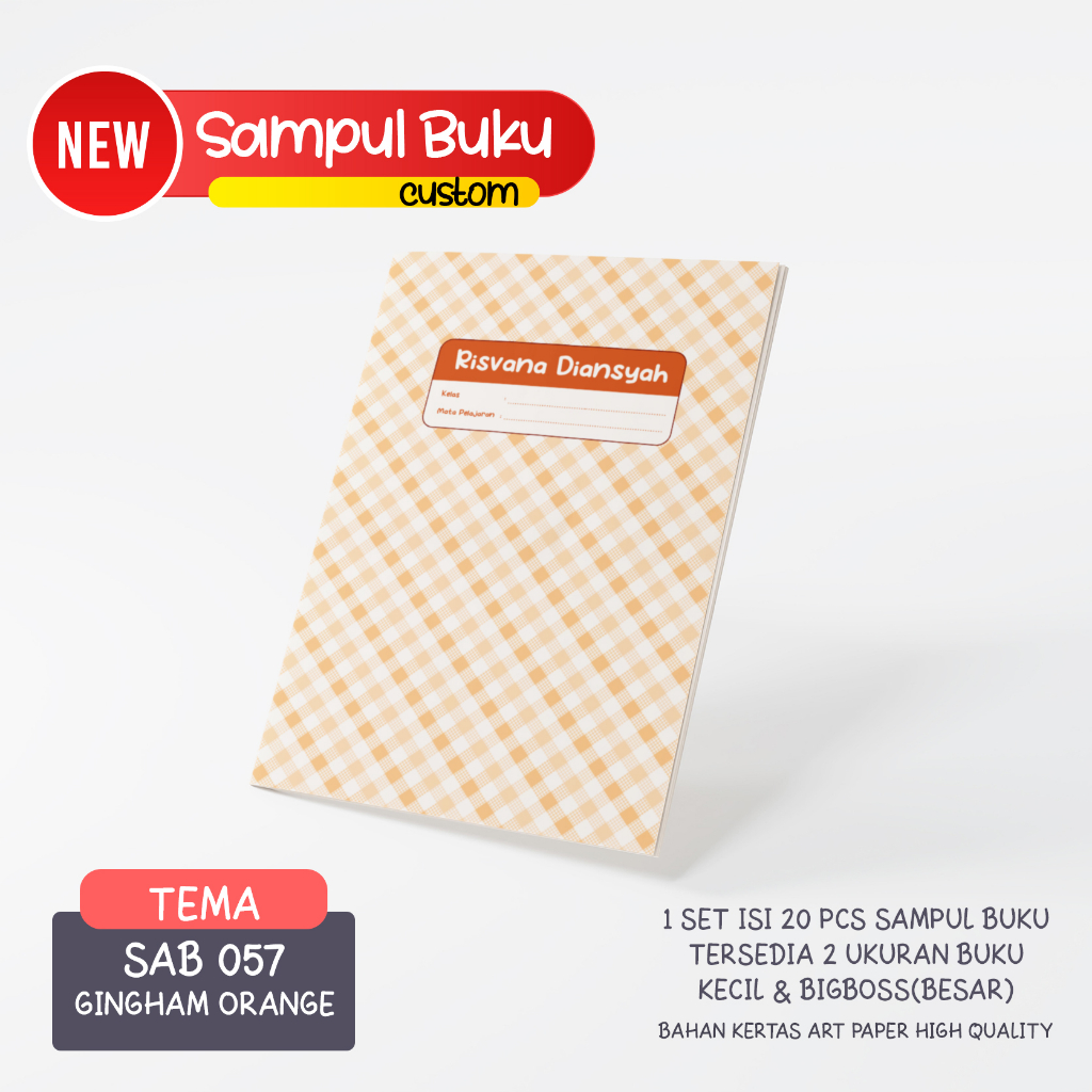 

SLM7 SAMPUL BUKU ESTETIK CUSTOM NAMA KAMU SUPER LUCU DAN EFISIEN