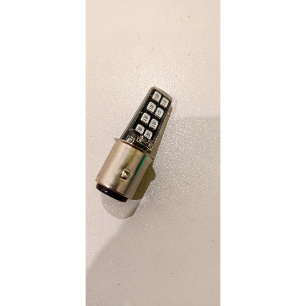 Lampu Stop Rem jelly Belakang 16 Led Flash 16 Led Mata Motor / Mobil Flash Kelap-Kelip motor matic b