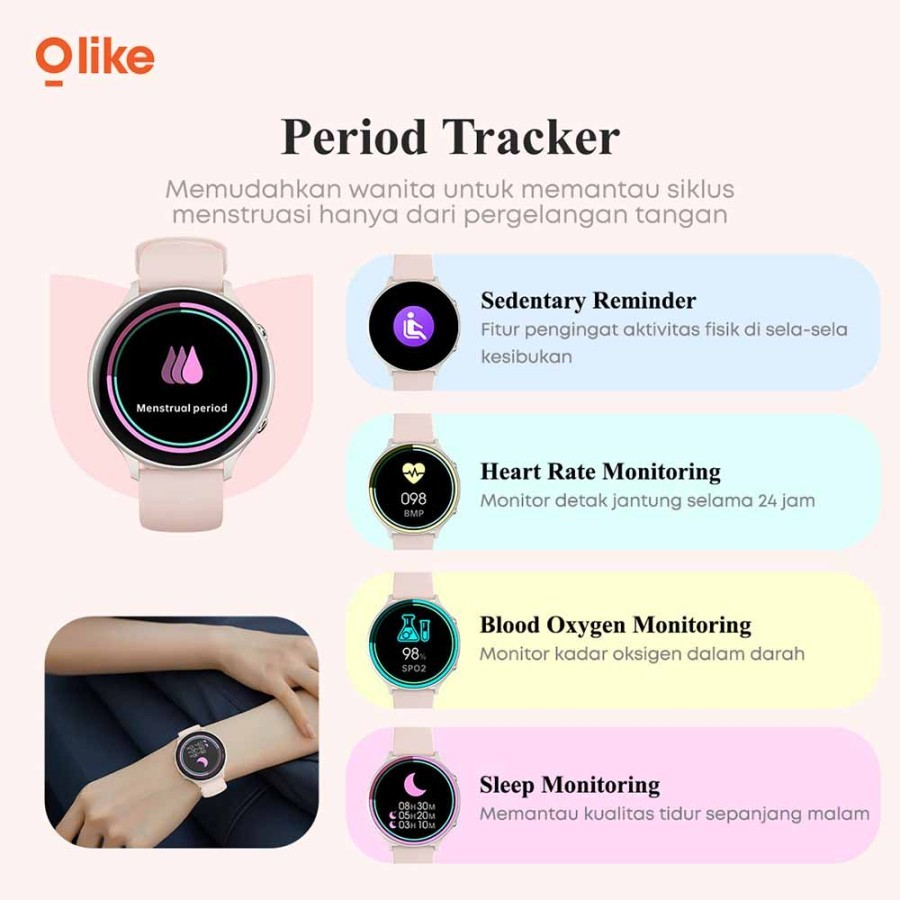 Olike Smartwatch FW1 W12S Interstellar IP68 Waterproof Bluetooth 5.0