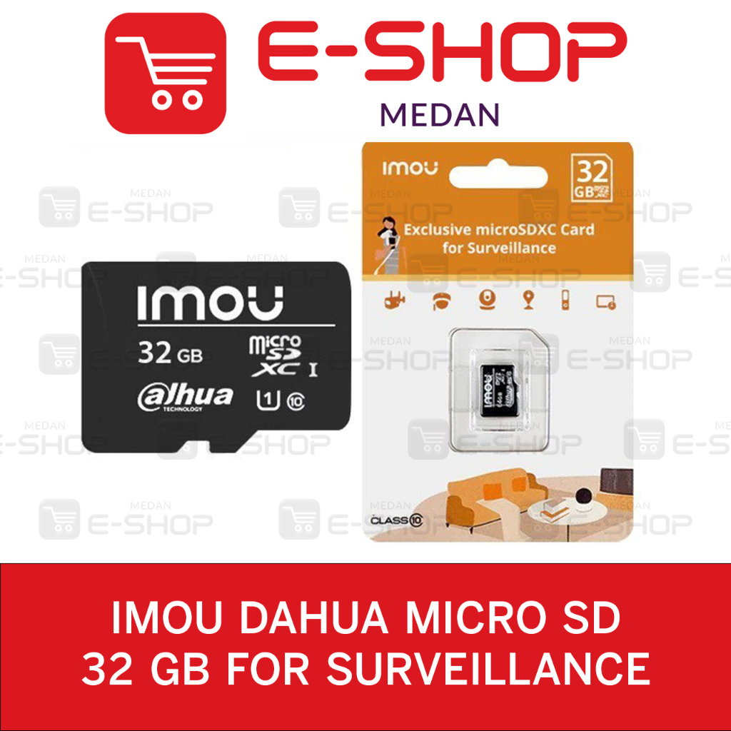 IMOU Memory Card MicroSD 32/64/128/256GB Micro SD CCTV IPCAM Class 10 IP Camera Kamera