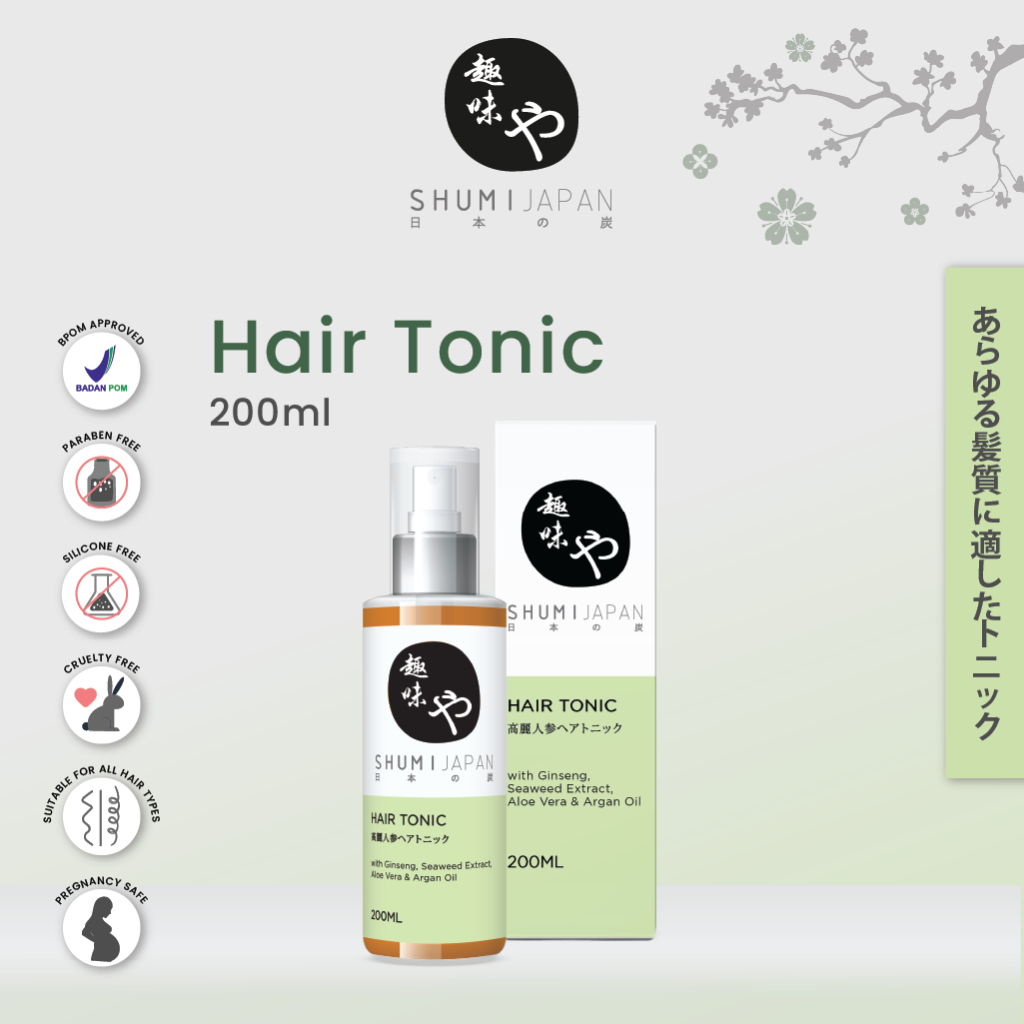 [BPOM] PROMO! SHUMI Japan Hair Tonic 200ml Tonik Rambut / Treatment / Haircare