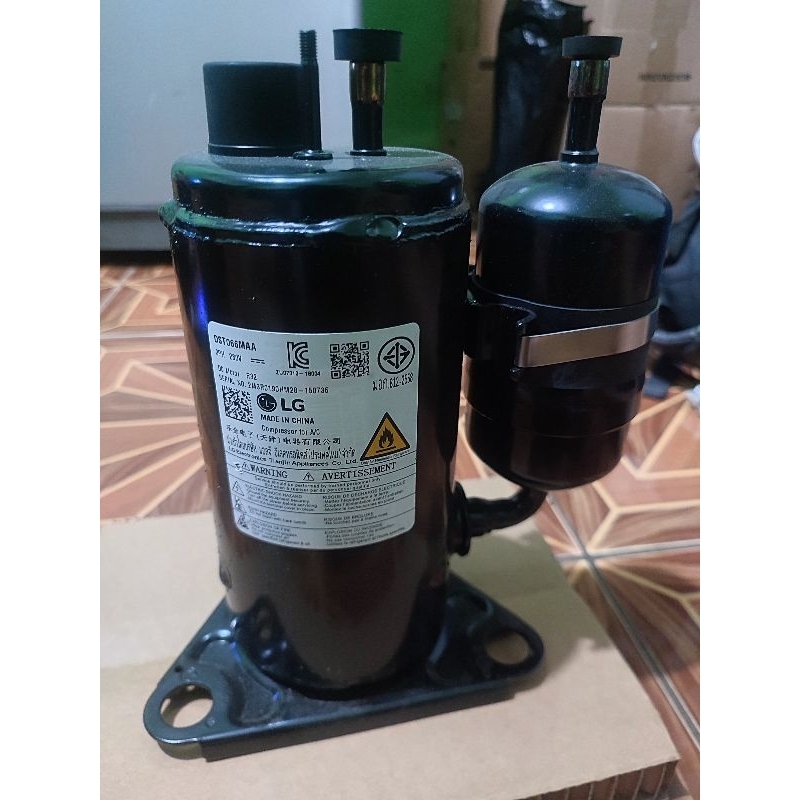 compressor AC LG dual inverter 1 pk