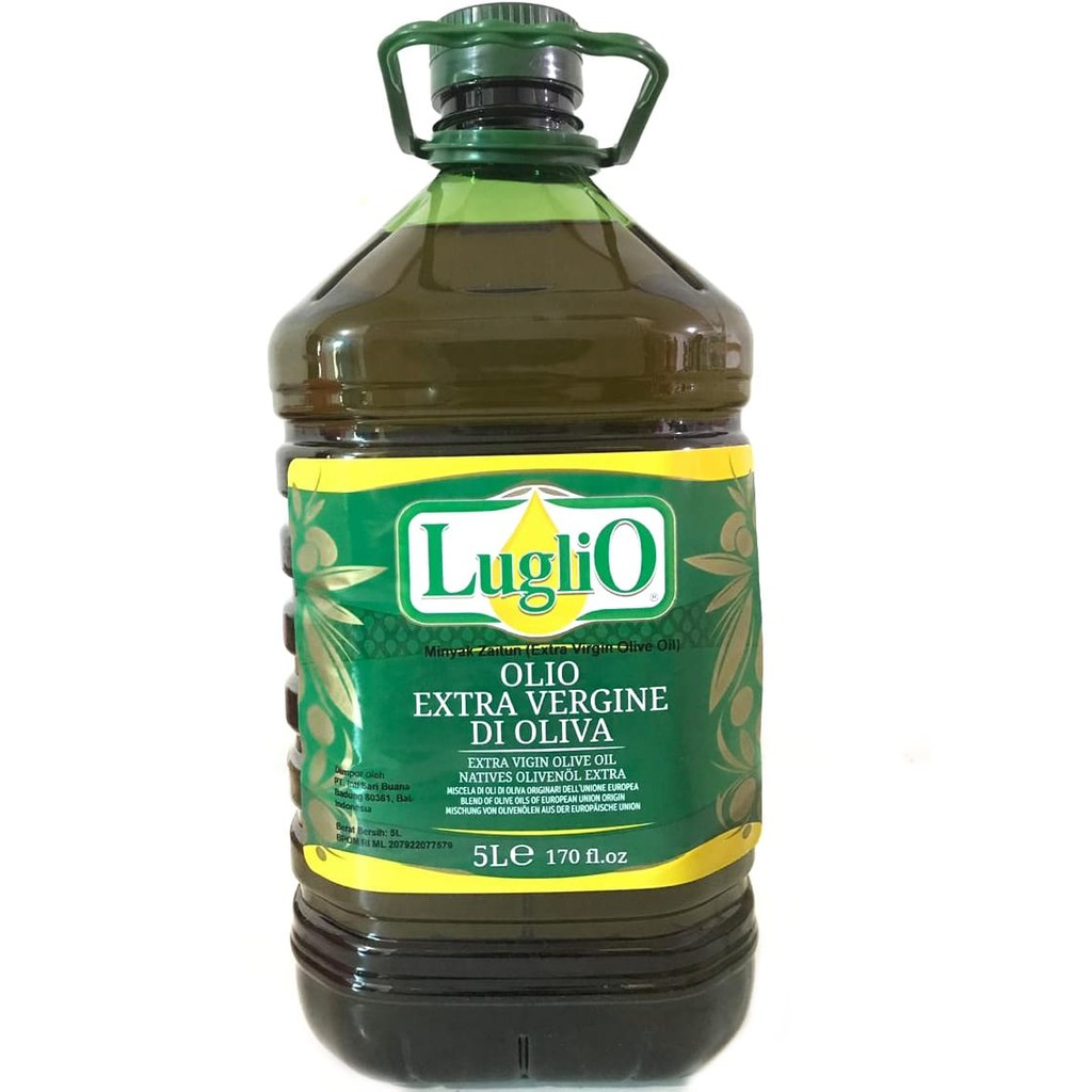 

Luglio extra virgin olive oil - minyak zaitun 5 liter-