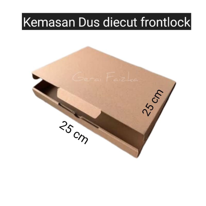 

Kardus box kotak dus packing pizza brownis 25x25x5cm