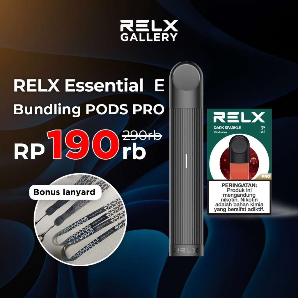 Relx Essential Bundle Siap Pakai