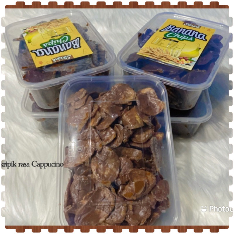 

si kripik rasa cappucino